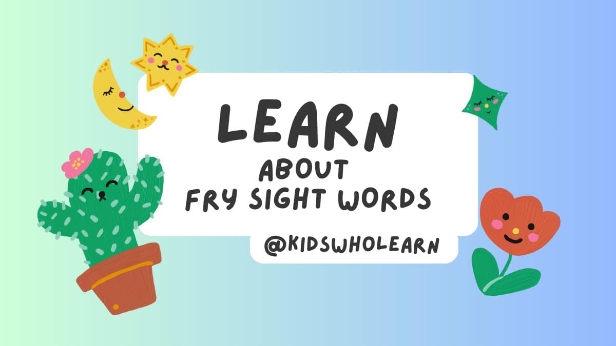 Fry Sight Words