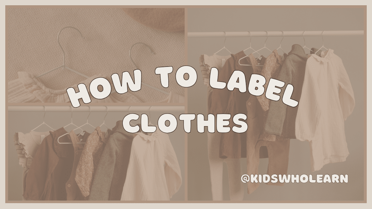 How to Label Clothes