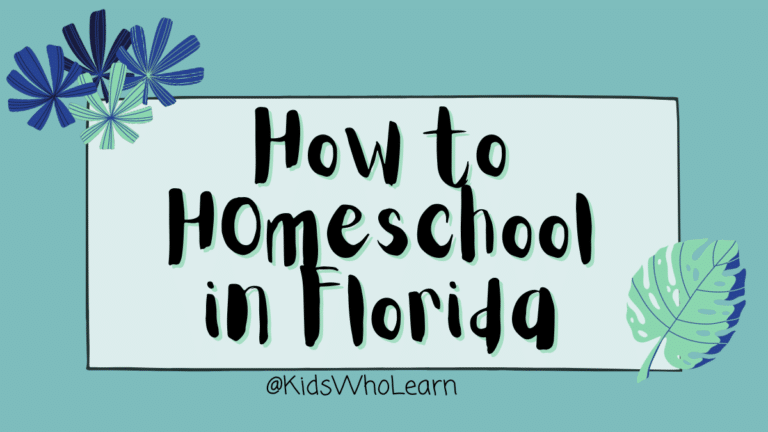 How to Homeschool in Florida