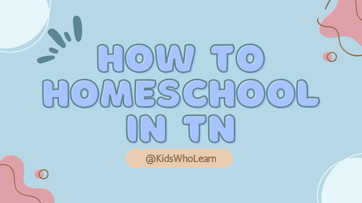 How to Homeschool in TN