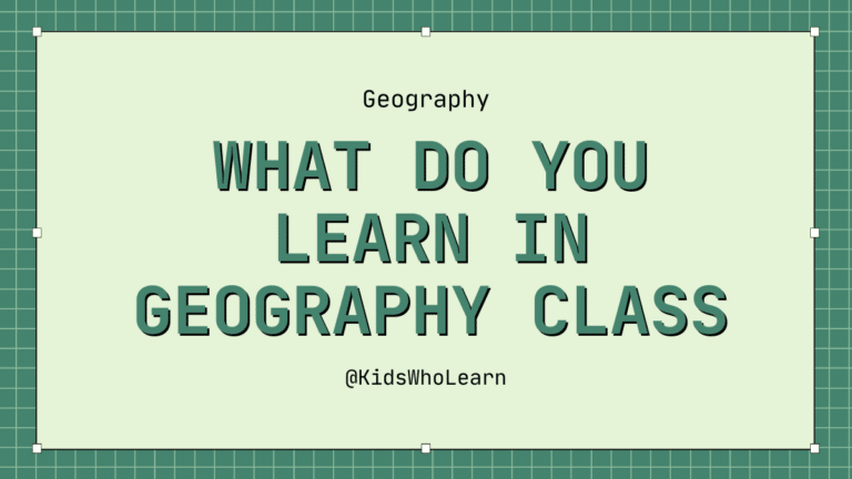 What Do You Learn in Geography Class