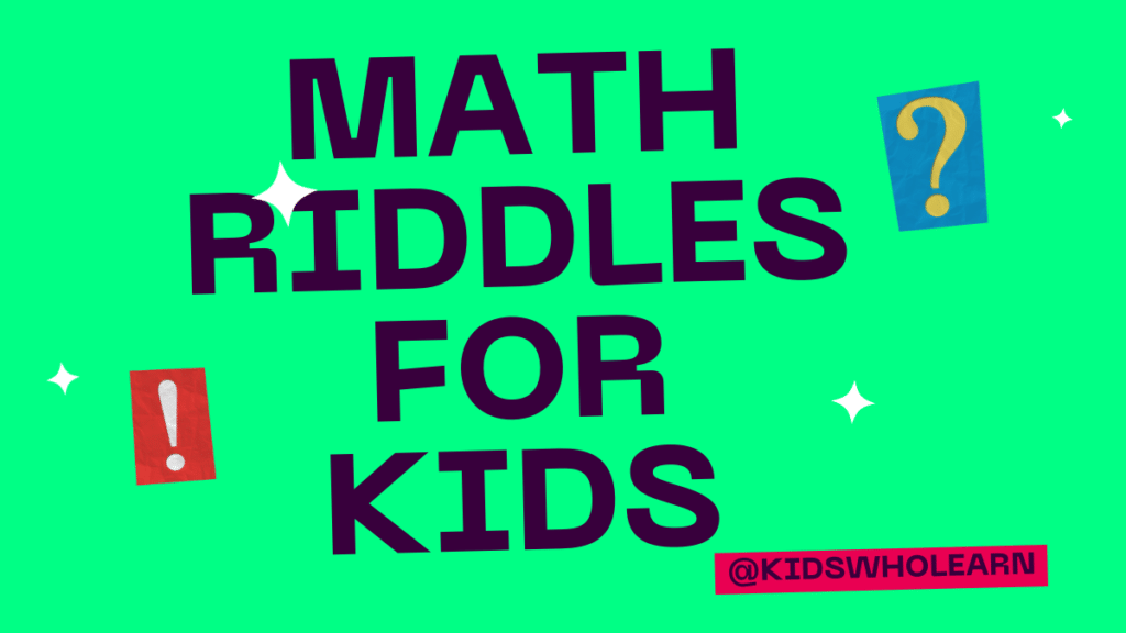Math Riddles for Kids