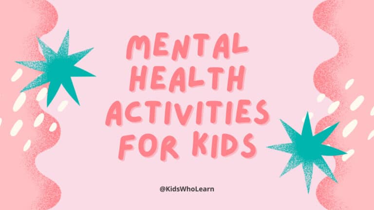 Mental Health Activities for Kids