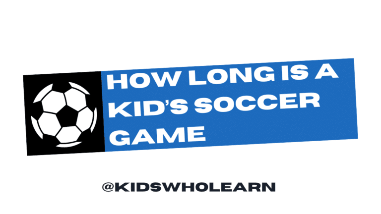 How Long is a Kids' Soccer Game