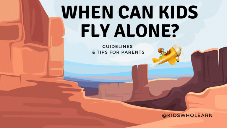 When Can Kids Fly Alone