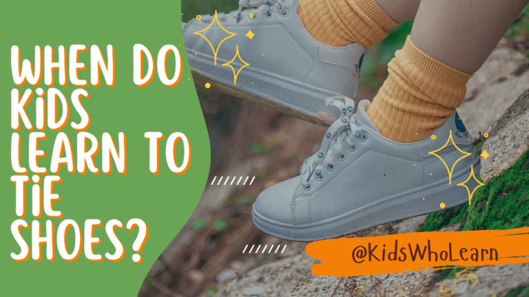When Do Kids Learn to Tie Shoes?