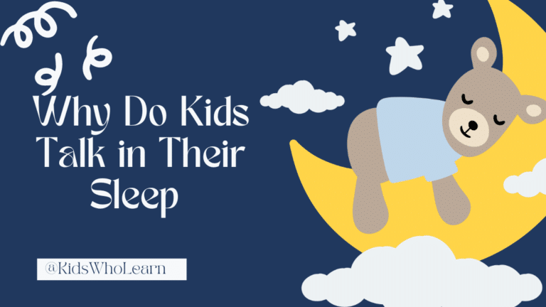 Why Do Kids Talk in Their Sleep?