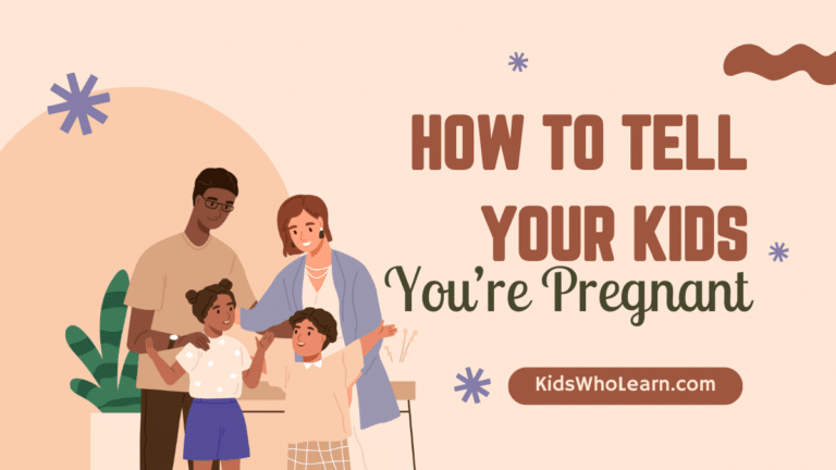 How to Tell Your Kids You're Pregnant