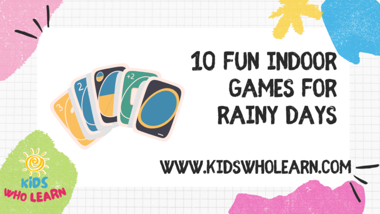 10 Fun Indoor Games For Rainy Days