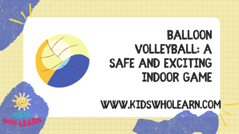 Balloon Volleyball For Kids