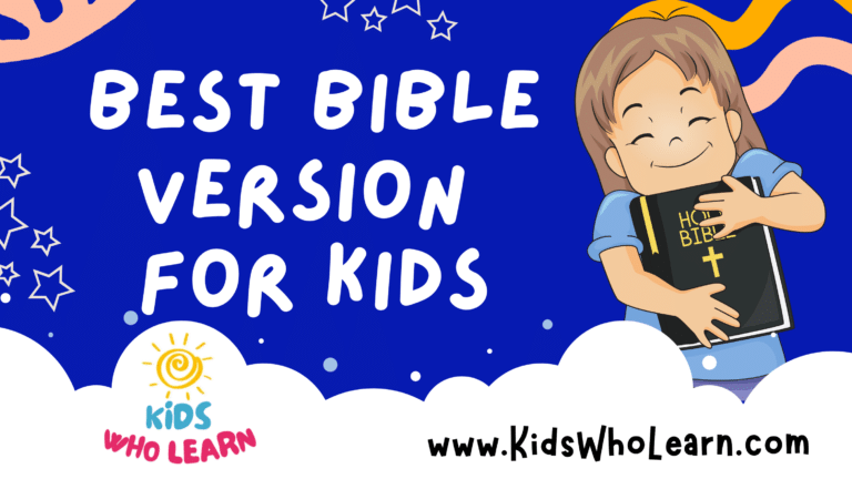 Best Bible Version For Kids