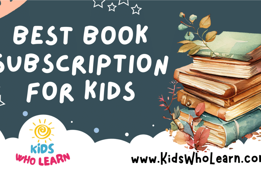 Best Book Subscription For Kids