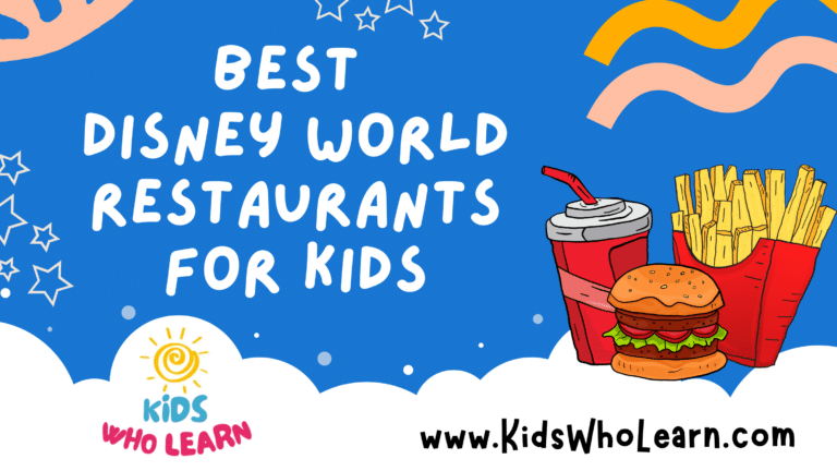 Best Disney World Restaurants For Kids