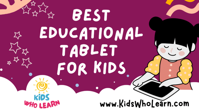 Best Educational Tablet For Kids
