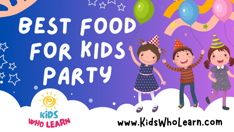 Best Food For Kids Party