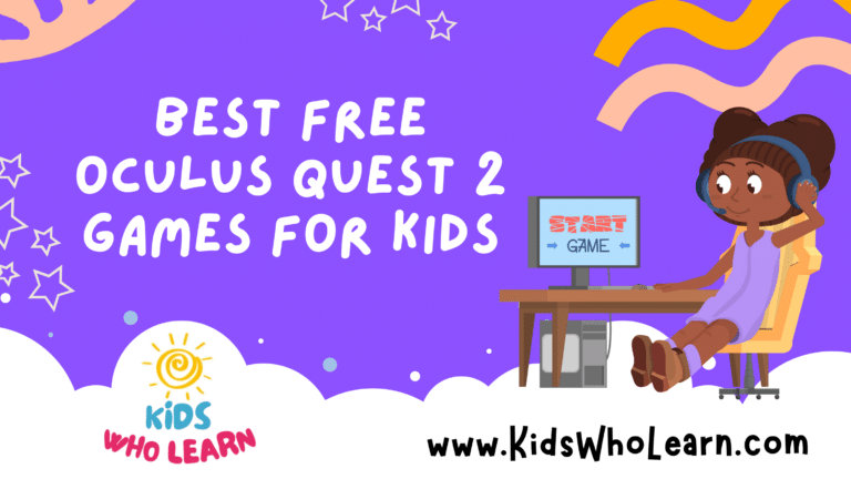 Best Free Oculus Quest 2 Games For Kids