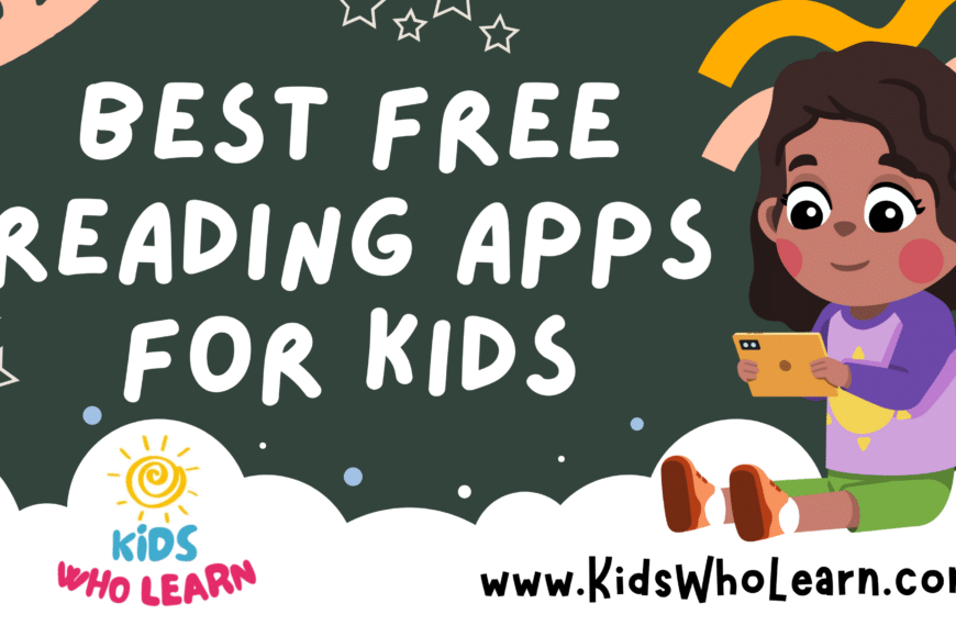 Best Free Reading Apps For Kids