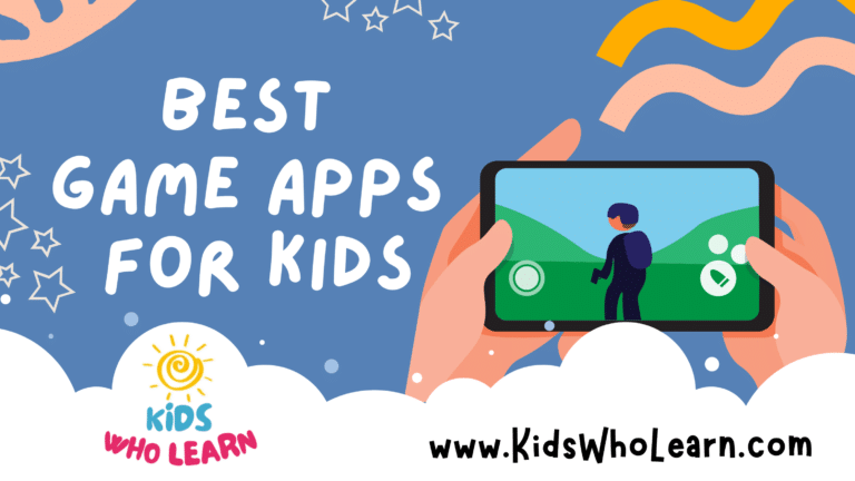 Best Game Apps For Kids
