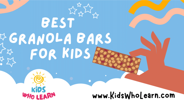 Best Granola Bars For Kids
