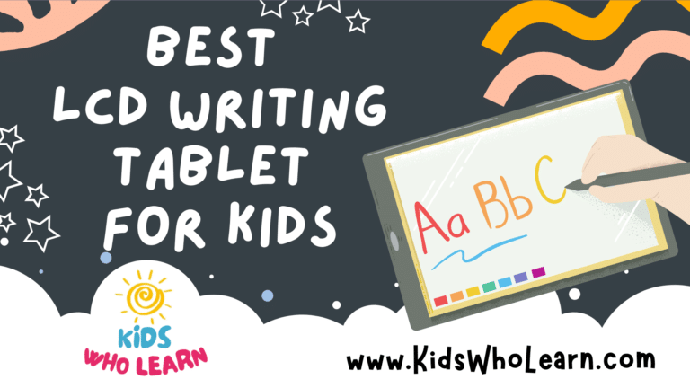 Best Lcd Writing Tablet For Kids
