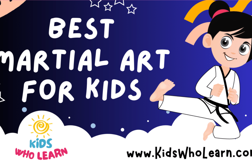 Best Martial Art For Kids