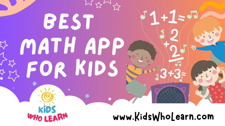 Best Math App For Kids