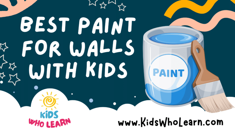 Best Paint For Walls With Kids