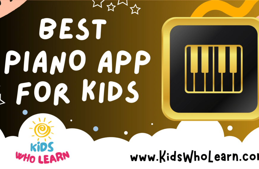 Best Piano App For Kids
