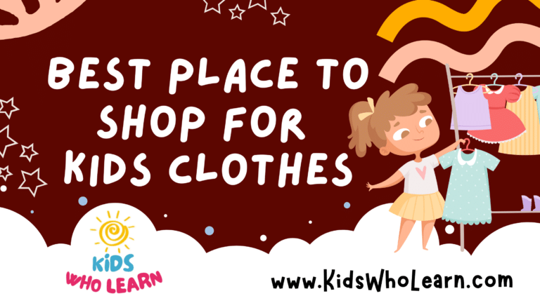Best Place To Shop For Kids Clothes