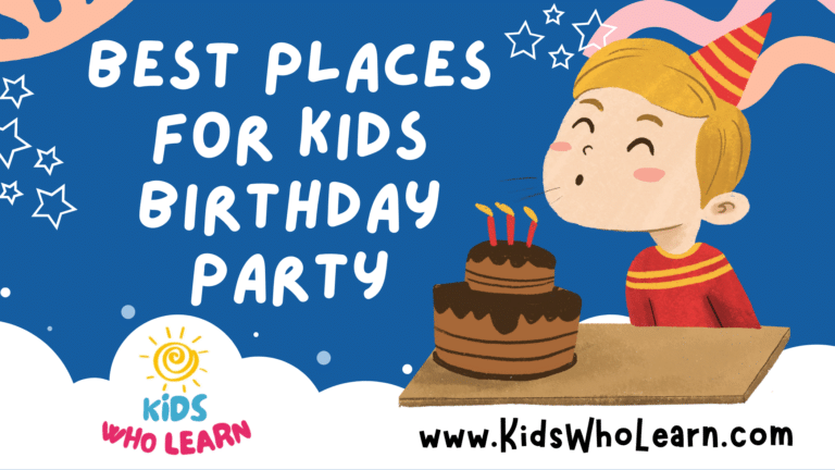 Best Places For Kids Birthday Party