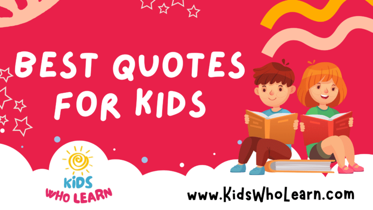 Best Quotes For Kids
