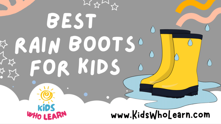 Best Rain Boots For Kids