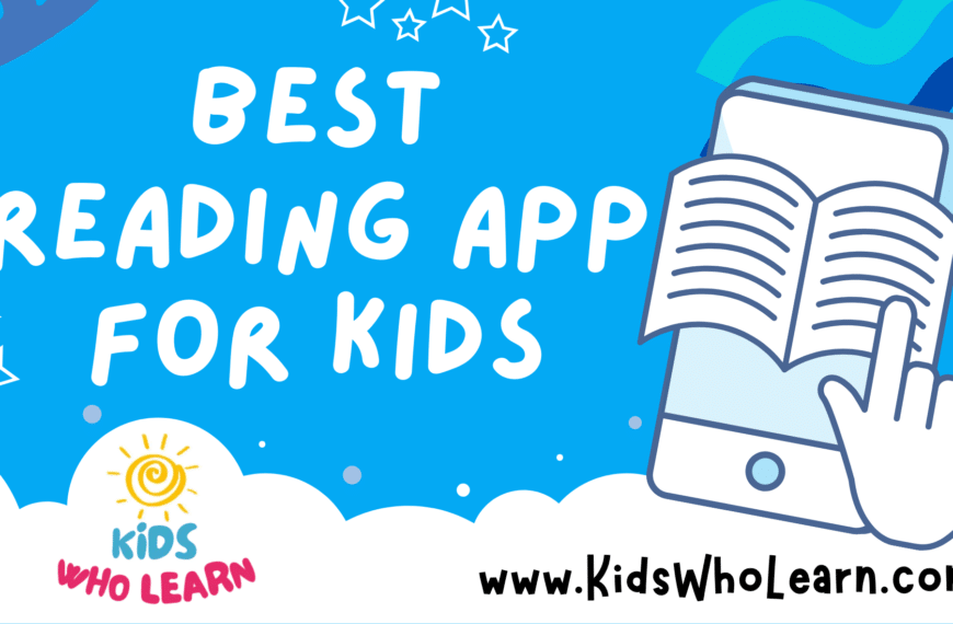 Best Reading App For Kids