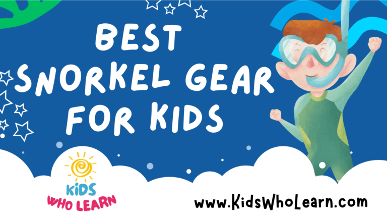Best Snorkel Gear For Kids
