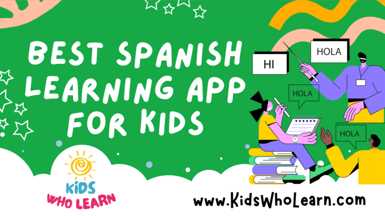 Best Spanish Learning App For Kids