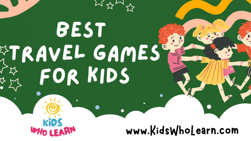 Best Travel Games For Kids
