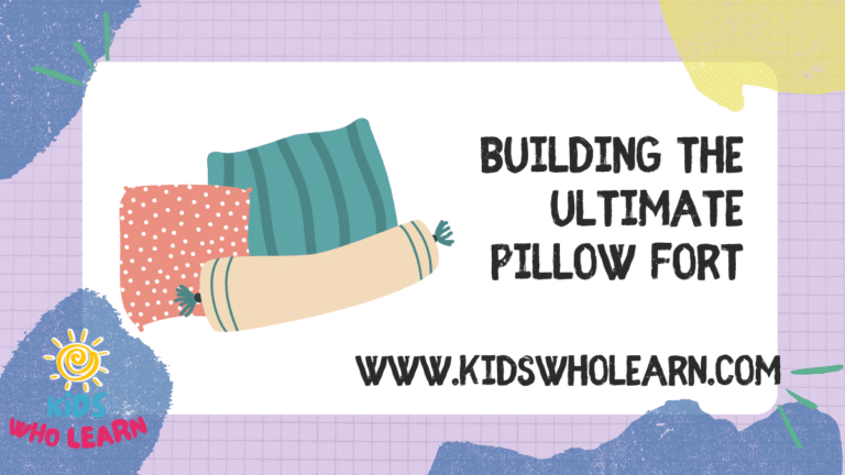 Building The Ultimate Pillow Fort