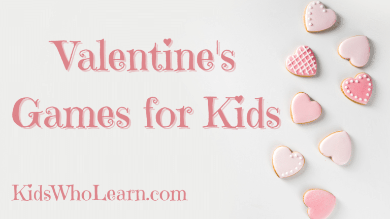 Valentines Games For Kids