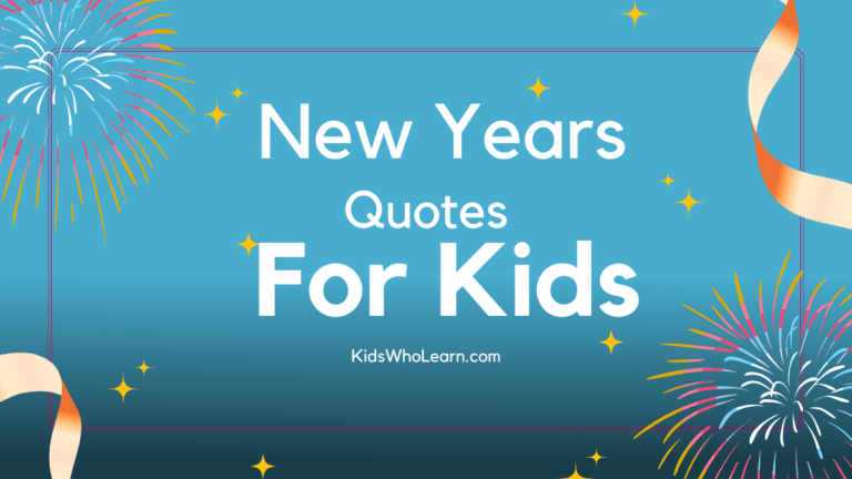 New Years Quotes For Kids